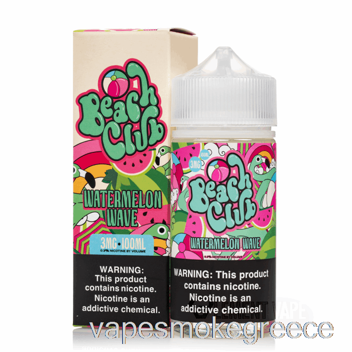 Vape Greece Carmelon Wave - Beach Club - 100ml 6mg